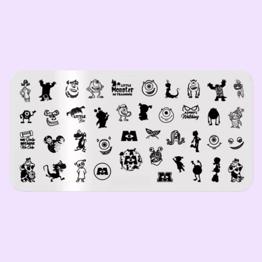 Monsters Stamping Plate