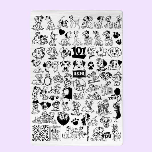 Dalmatian Dogs XL Stamping Plate