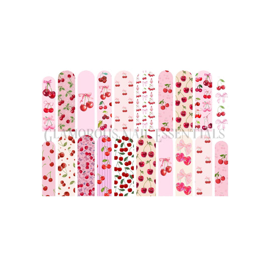 Cherry Nail Decal
