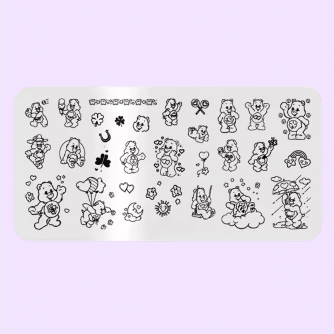 Cute Bears Stamping Plate