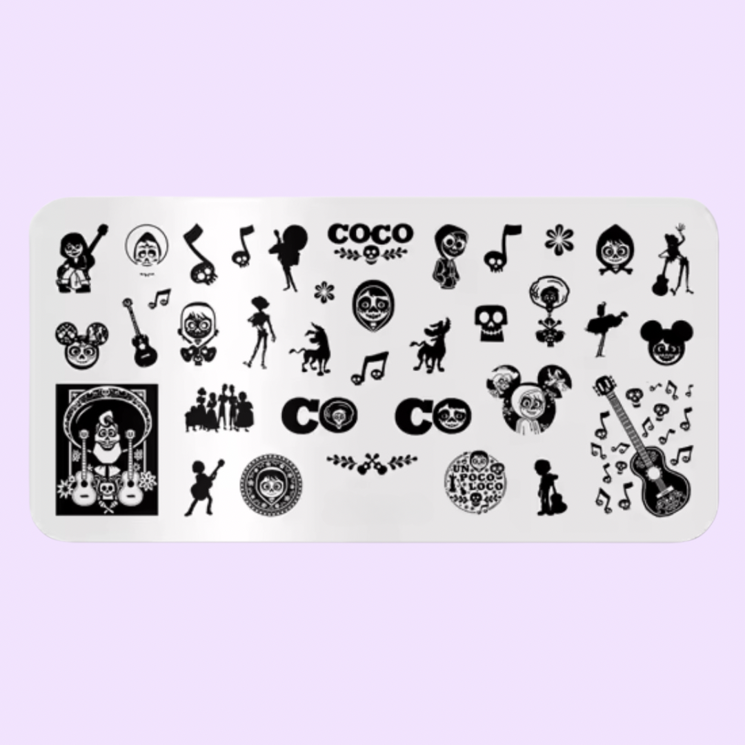 Coco Stamping Plate