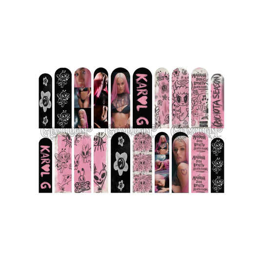 Karol G Nail Decal