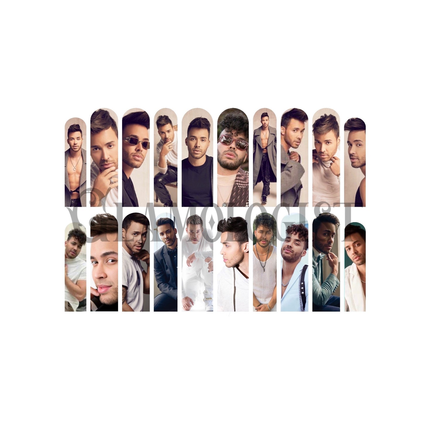 Prince Royce Nail Decal