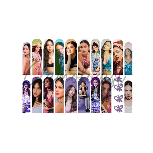 Olivia Rodrigo Nail Decal