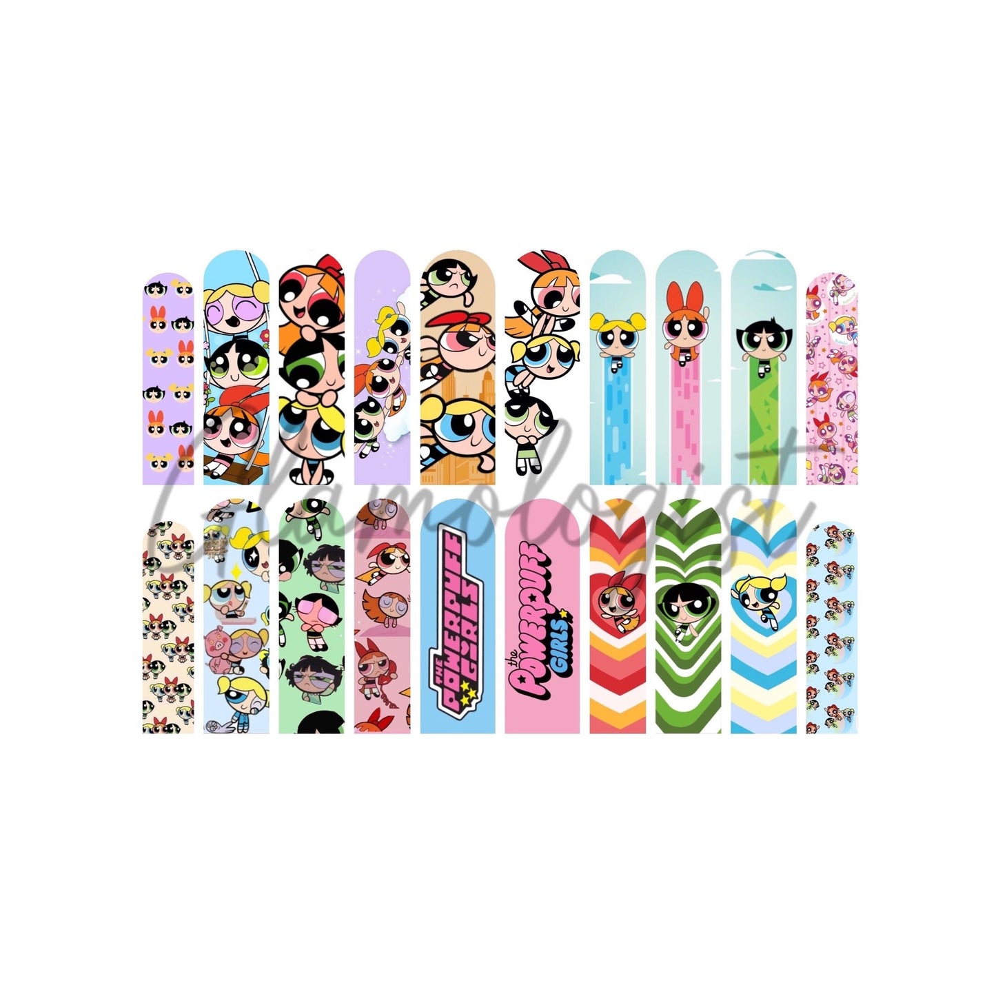 PP Girls Nail Decal