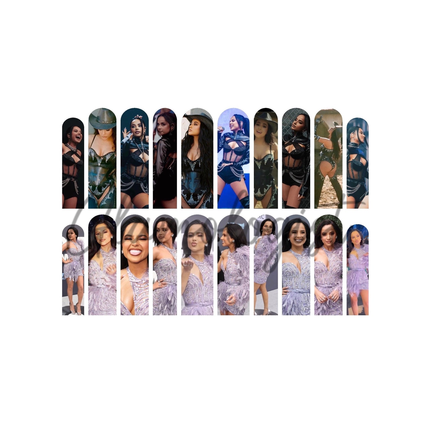 Becky G Nail Decal