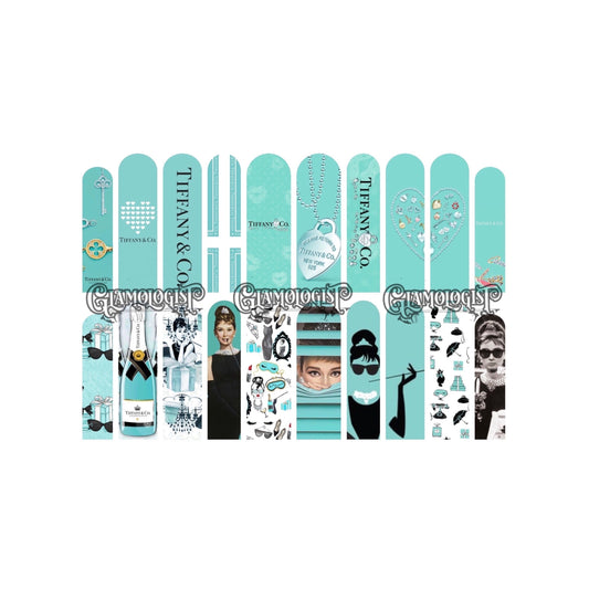 Tiffany Nail Decal