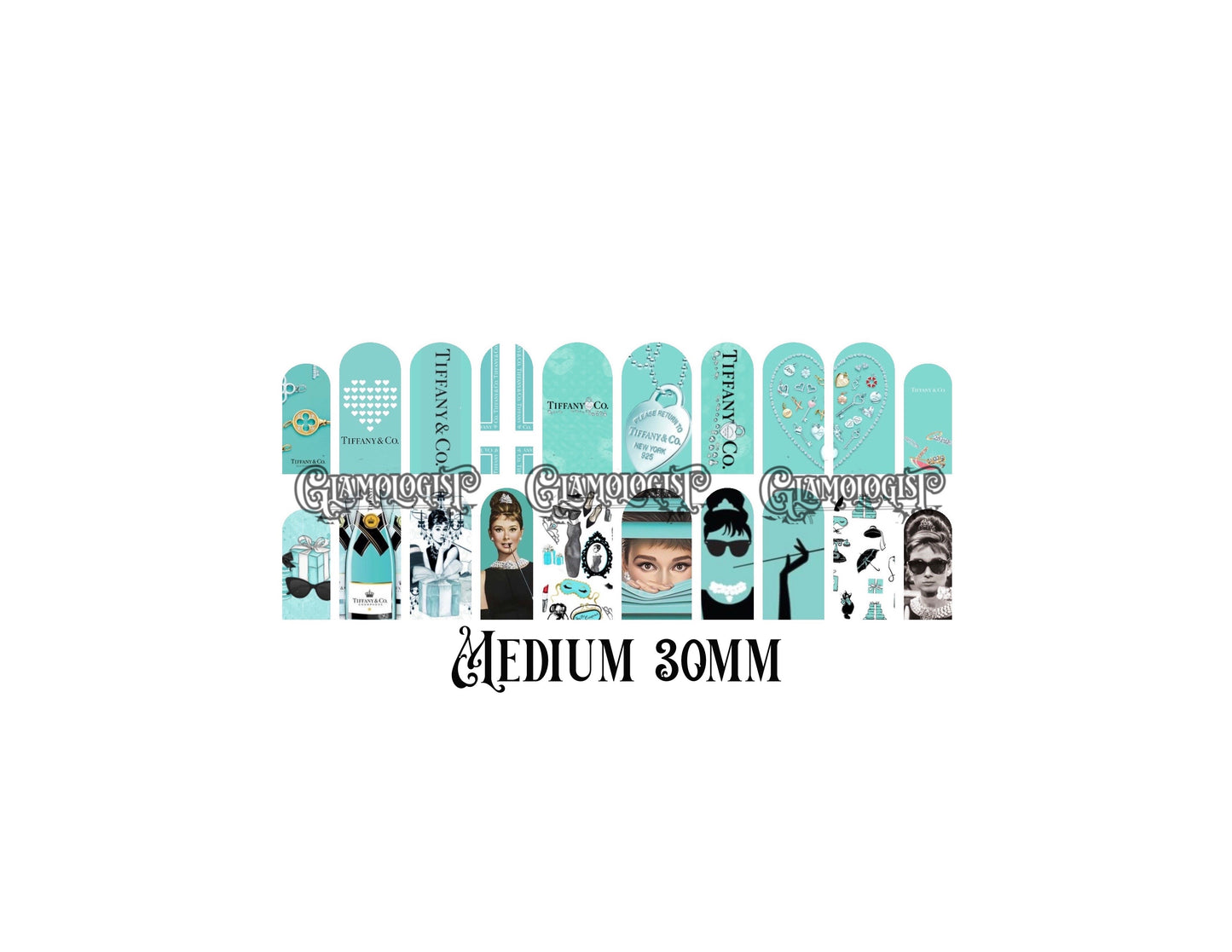 Tiffany Nail Decal