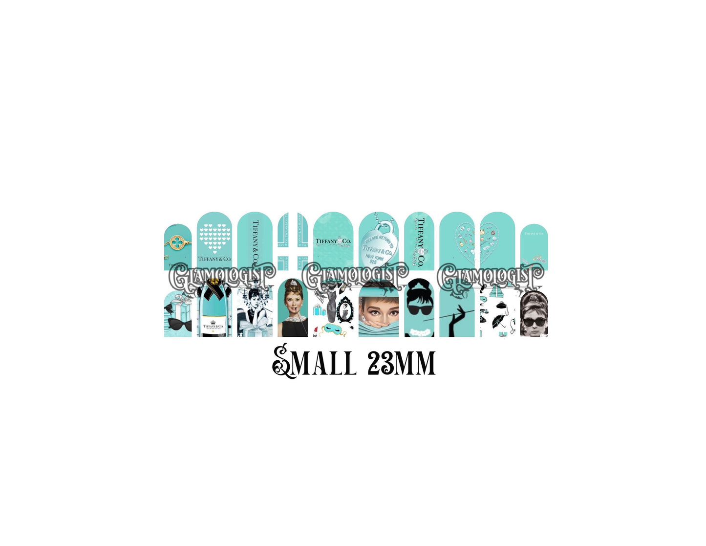 Tiffany Nail Decal