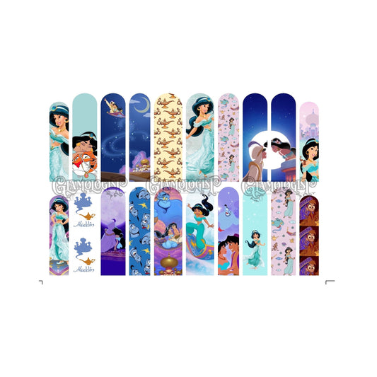 Aladdy Nail Decal