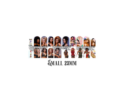 Spice Girls Nail Decal