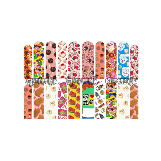 Mexican Candy Nail Decal